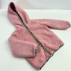 Toddler Girl Sherpa Coat Pink Size 18 months